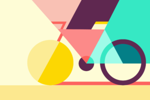 Geometric Abstract Bicycle728653106 300x200 - Geometric Abstract Bicycle - Neon, Geometric, Bicycle, abstract